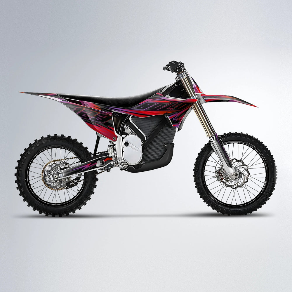 THUNDERSTRUCK Stark Varg MX motocross graphics kit in Red