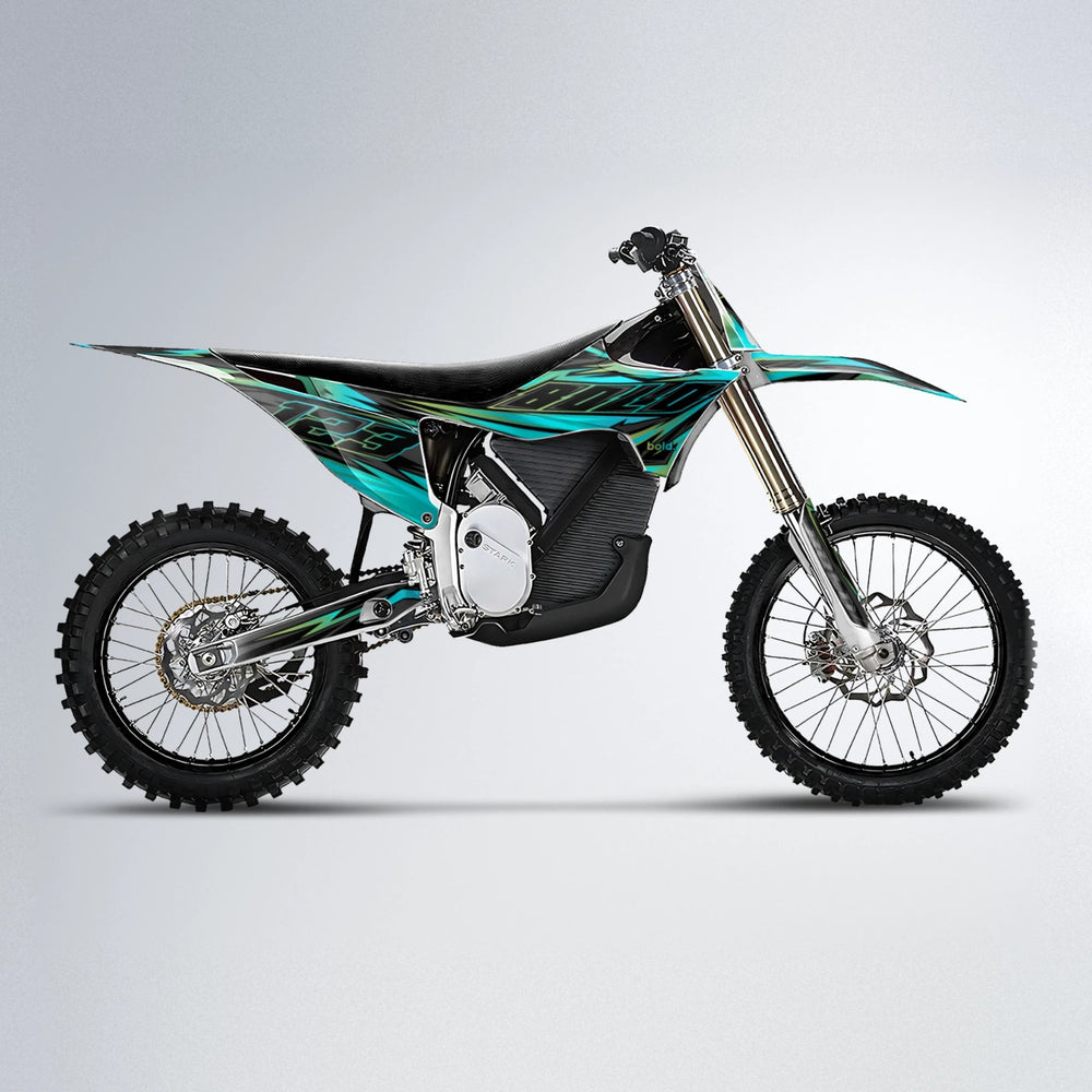 THUNDERSTRUCK Stark Varg MX motocross graphics kit in Teal