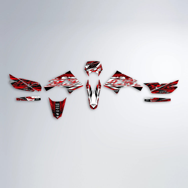 TIDAL - Derbi Senda Graphics kit Supermoto Graphics Kits, Wheels & Parts