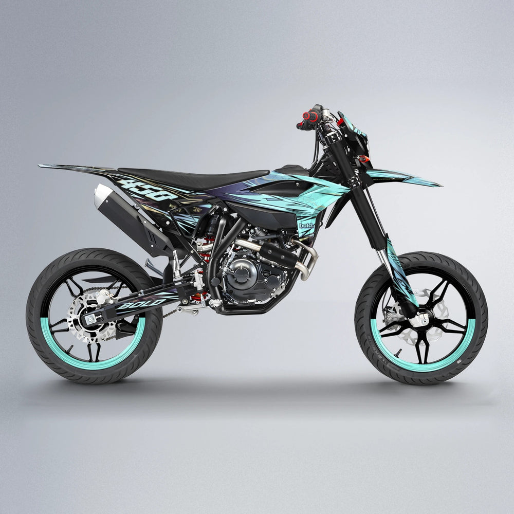 TOTH Beta supermoto graphics kit in Mint