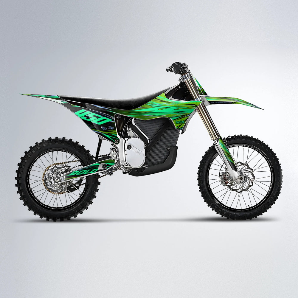 TOTH Stark Varg MX motocross graphics kit in Green