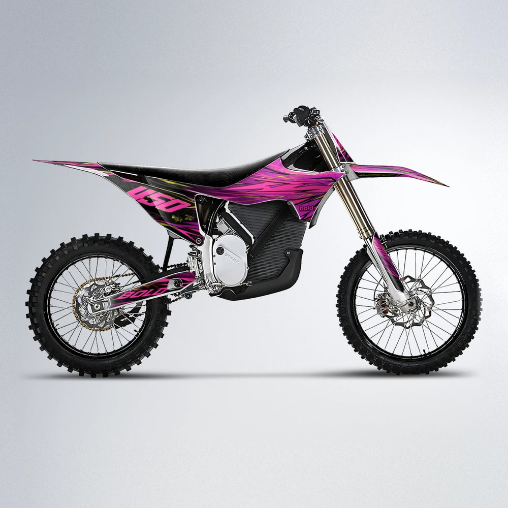 TOTH Stark Varg MX motocross graphics kit in Pink
