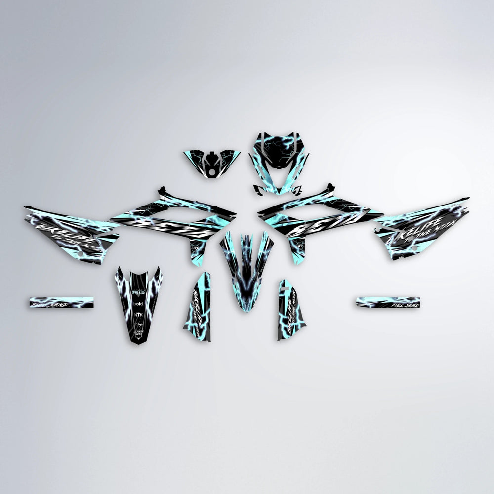 TRINITY Beta graphics kit parts layout in Mint