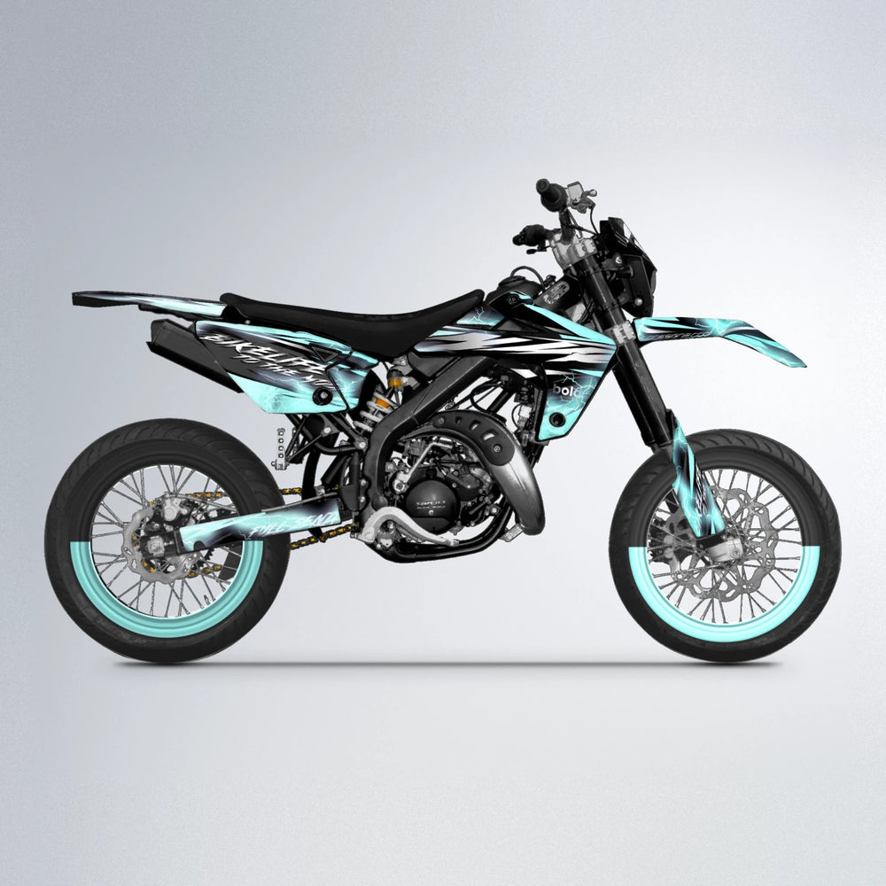 TRINITY Rieju MRT supermoto graphics kit in Mint