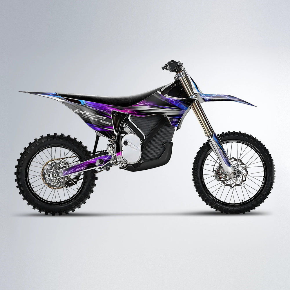 TRINITY Stark Varg MX motocross graphics kit in Blue Purple Fade
