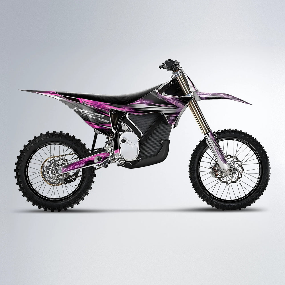 TRINITY Stark Varg MX motocross graphics kit in Flamingo