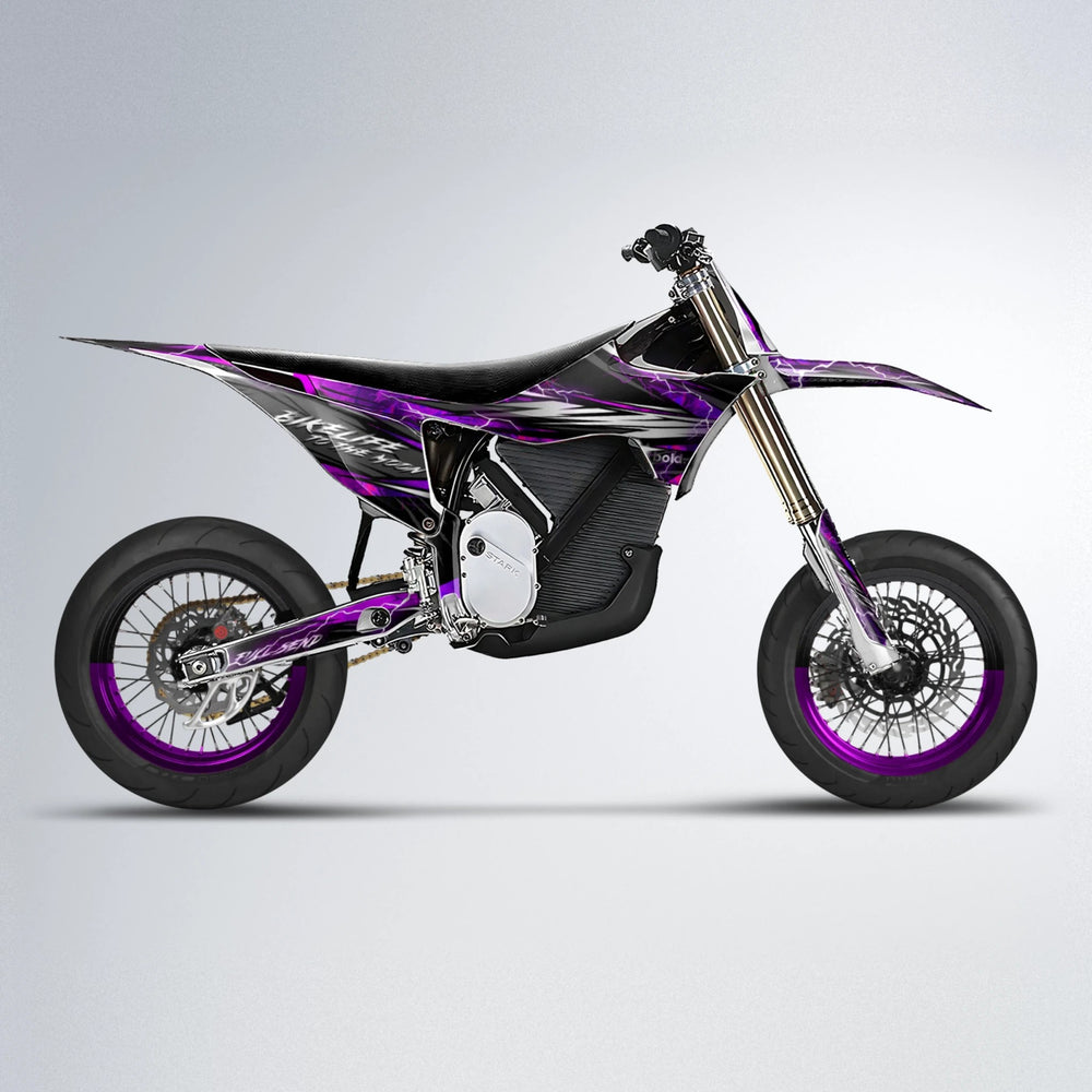TRINITY Stark Varg SM supermoto graphics kit in Custom Colour