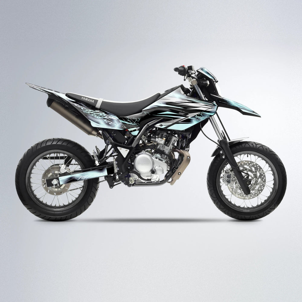 TRINITY Yamaha WR 125X supermoto graphics kit in Mint