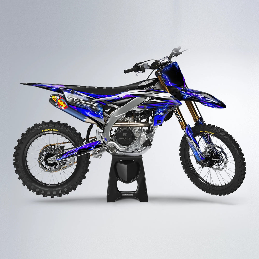 TRINITY Yamaha YZF MX motocross graphics kit in Blue
