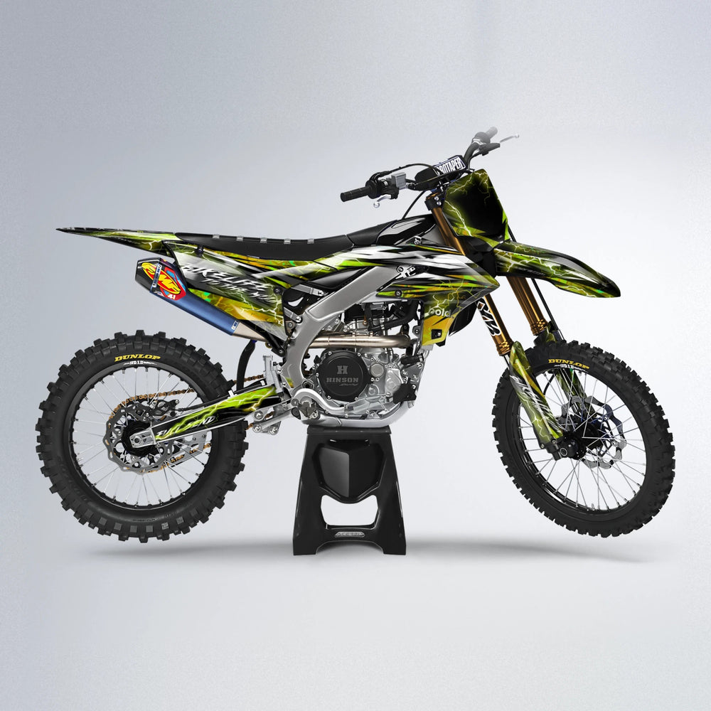 TRINITY Yamaha YZF MX motocross graphics kit in Olive