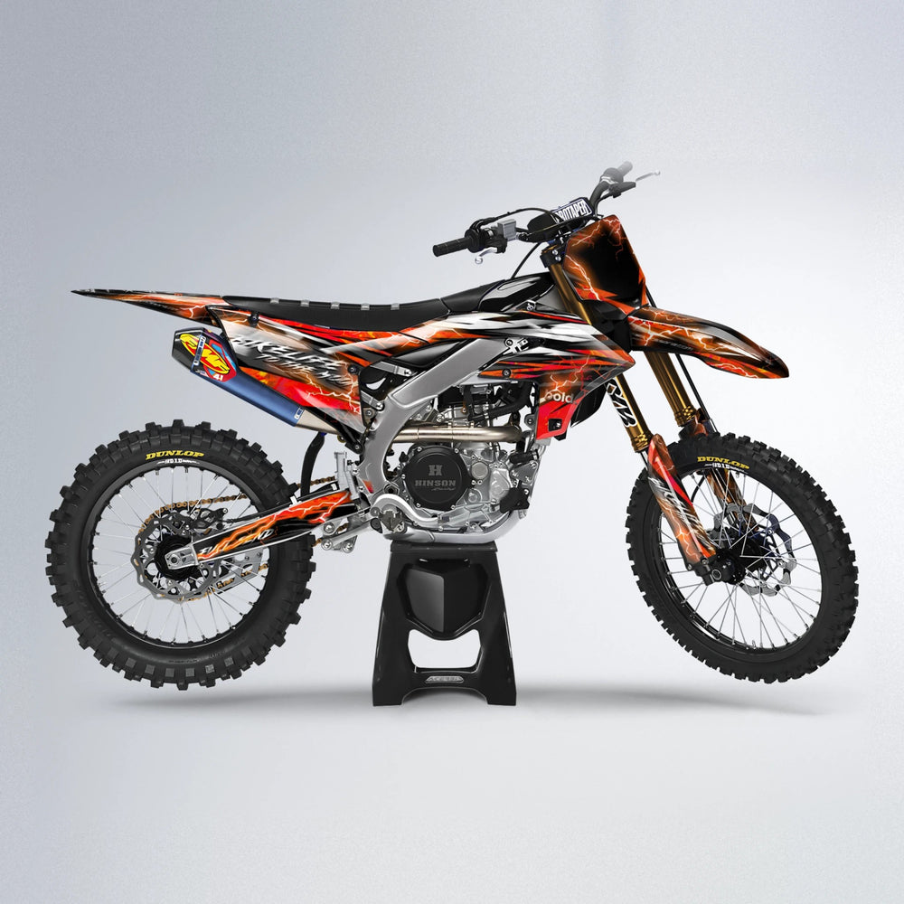 TRINITY Yamaha YZF MX motocross graphics kit in Orange