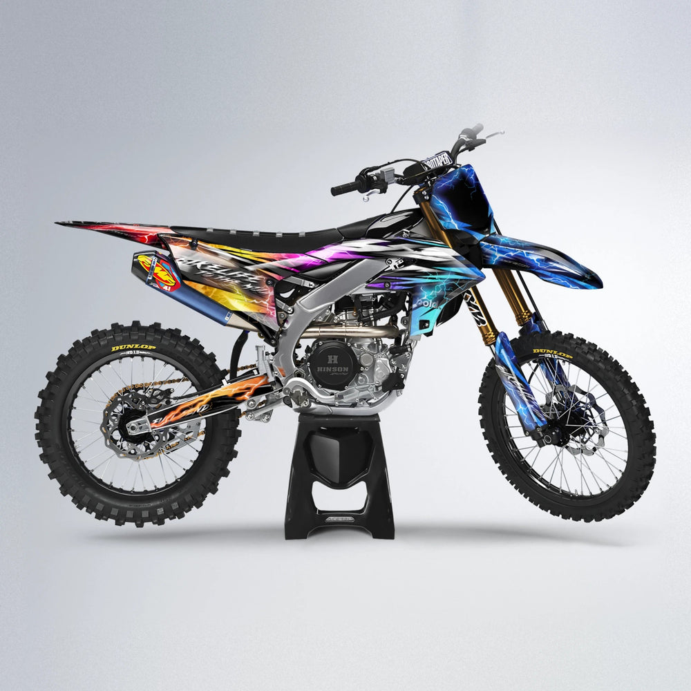 TRINITY Yamaha YZF MX motocross graphics kit in Sunset Fade