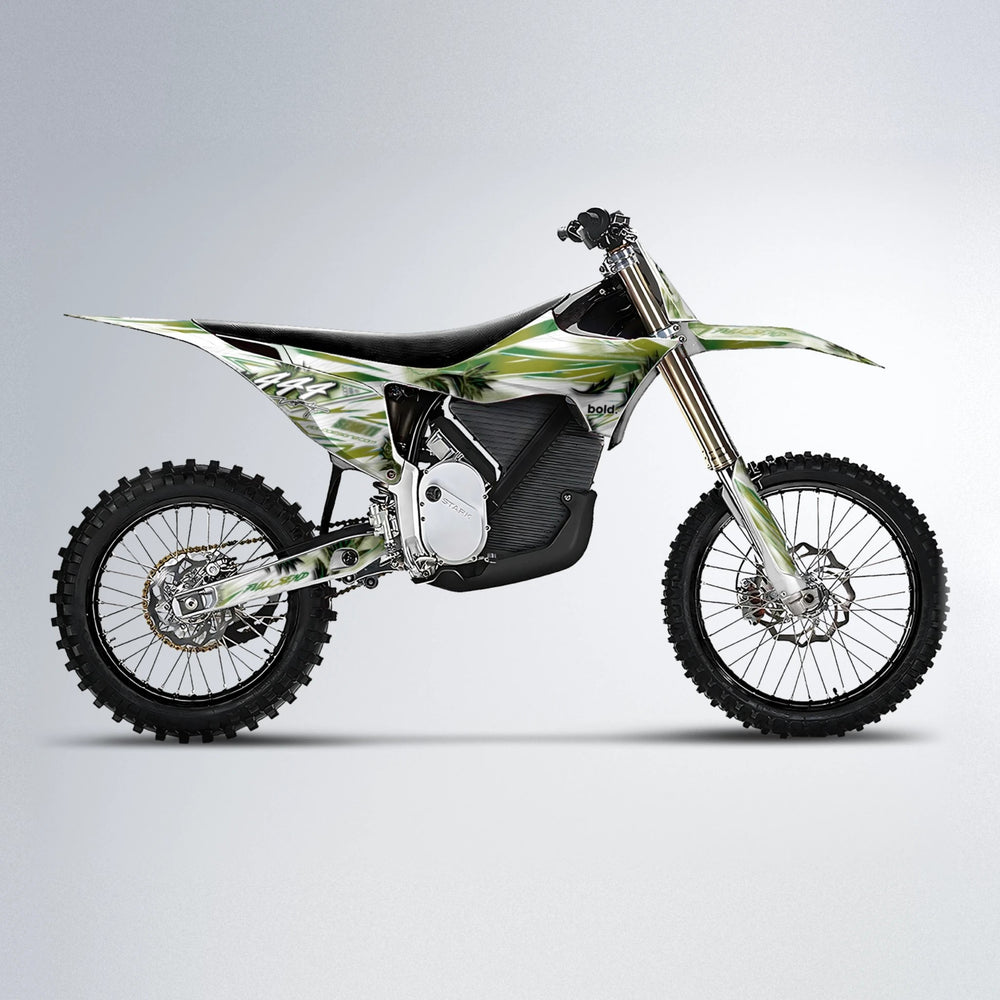 TROPIC Stark Varg MX motocross graphics kit in Olive