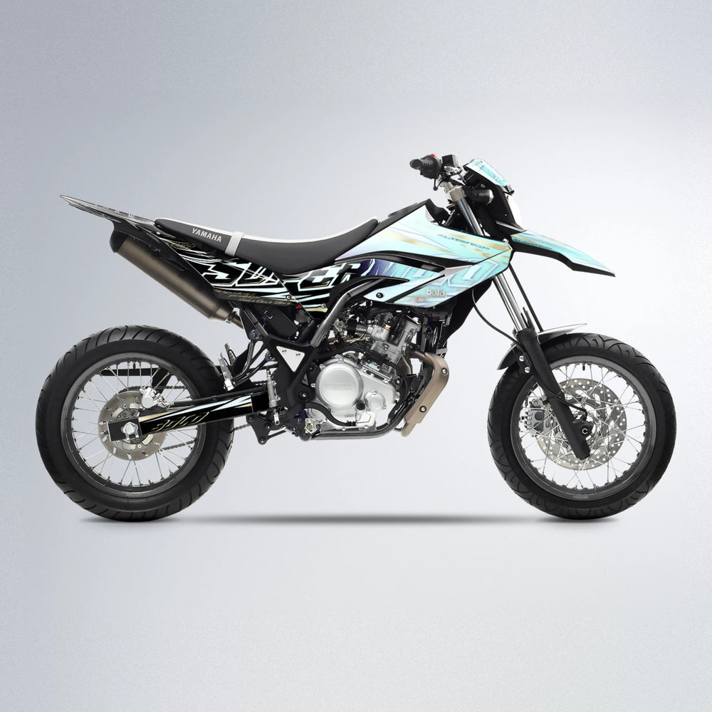 VELOCITY Yamaha WR 125X supermoto graphics kit in Mint