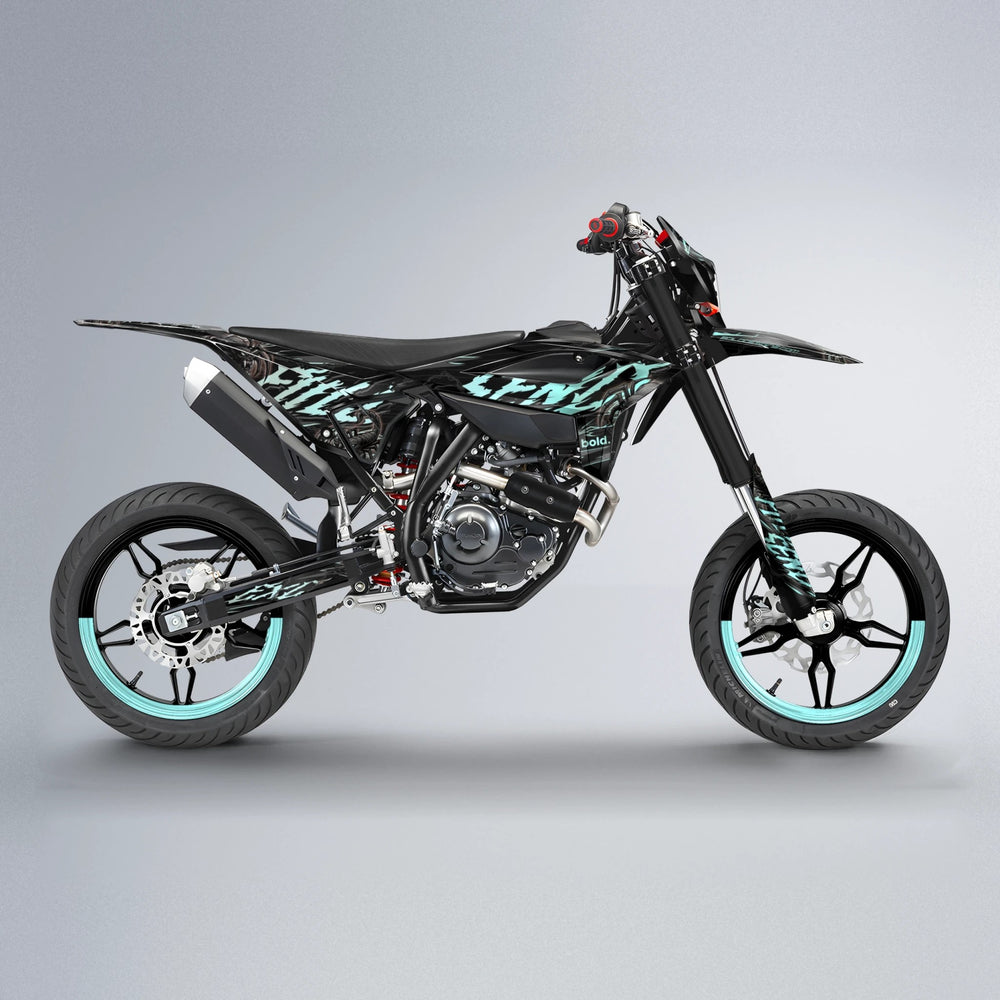 VENOM Beta supermoto graphics kit in Mint