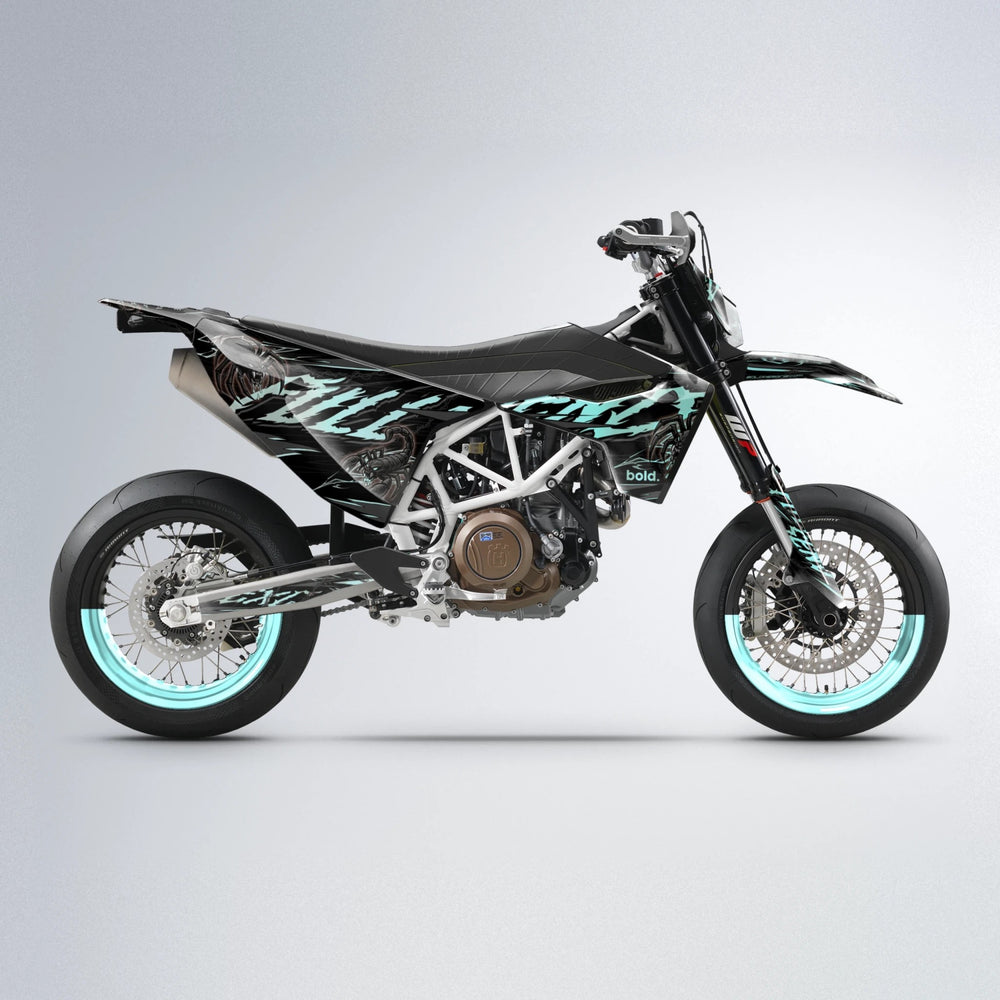 VENOM Husqvarna 701 supermoto graphics kit in Mint