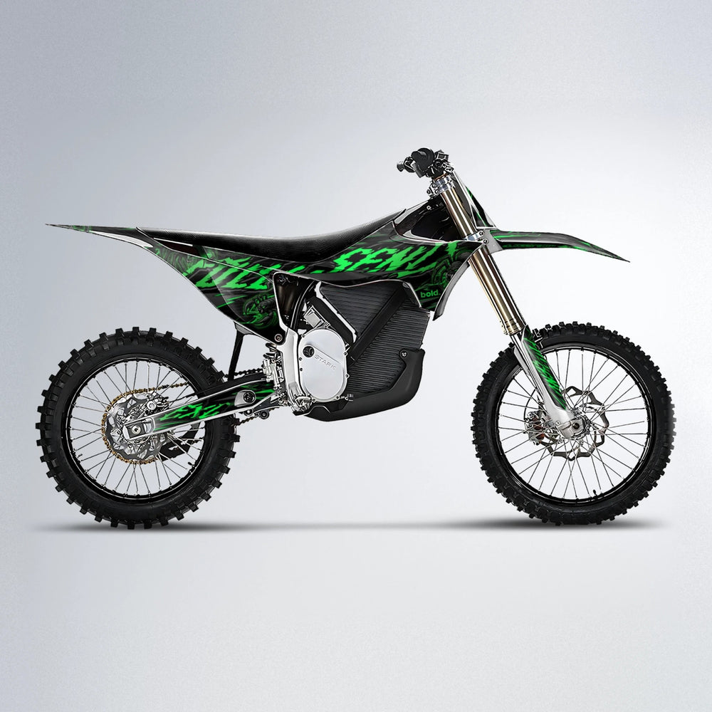 VENOM Stark Varg MX motocross graphics kit in Green