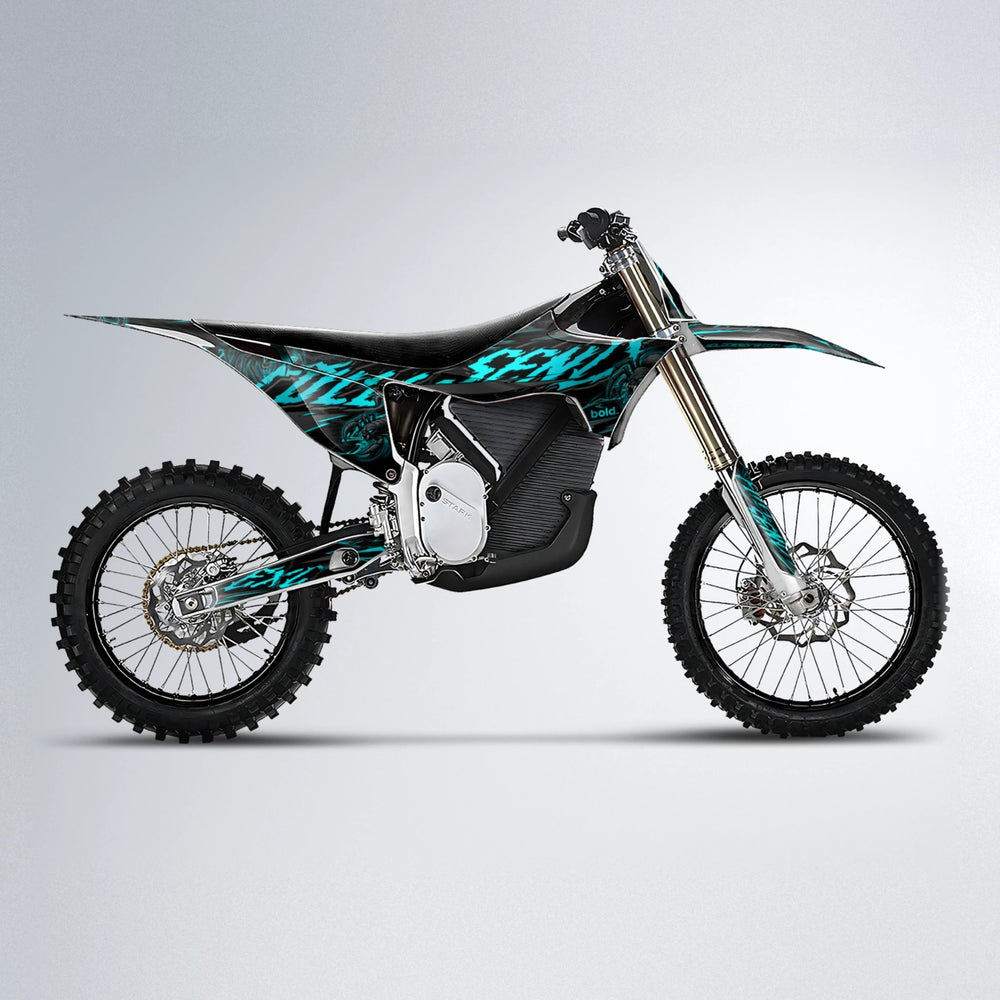 VENOM Stark Varg MX motocross graphics kit in Teal