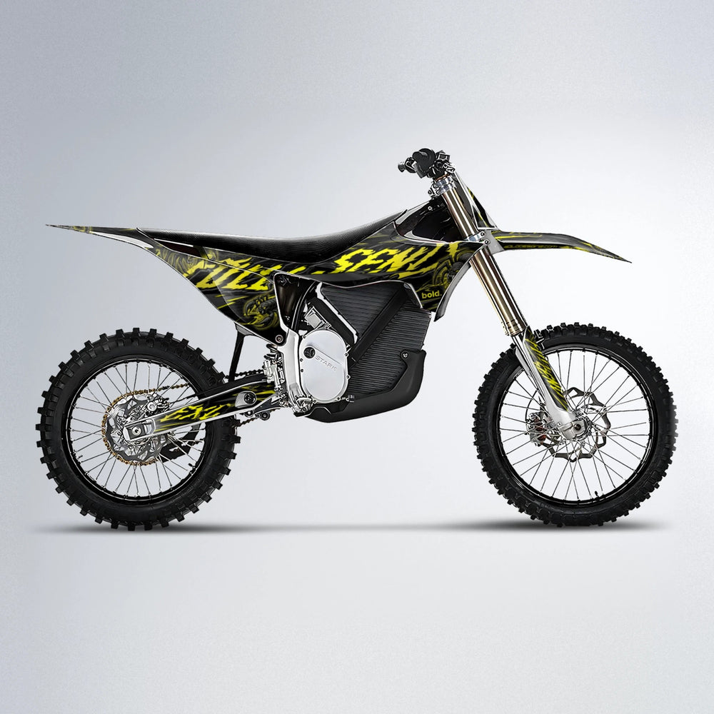 VENOM Stark Varg MX motocross graphics kit in Yellow