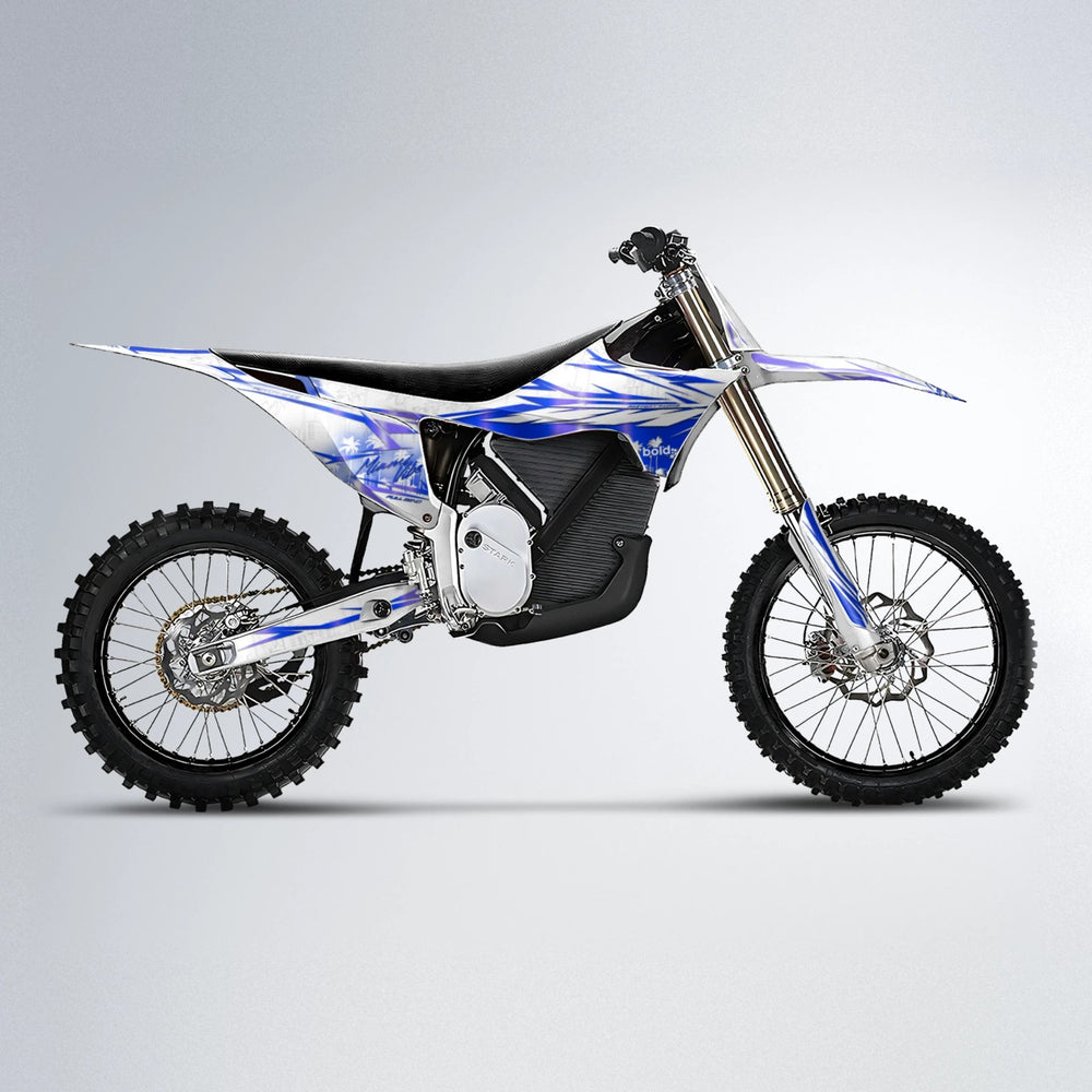 VICTORY Stark Varg MX motocross graphics kit in Blue