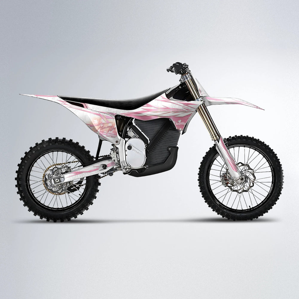 VICTORY Stark Varg MX motocross graphics kit in Sakura Pink