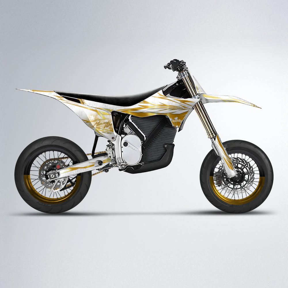 VICTORY Stark Varg SM supermoto graphics kit in Custom Colour