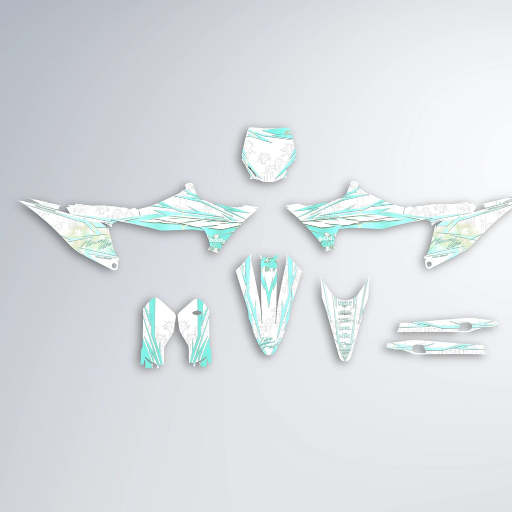 VICTORY Stark Varg SM graphics kit parts layout in Mint