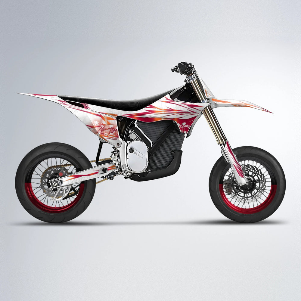 VICTORY Stark Varg SM supermoto graphics kit in Red