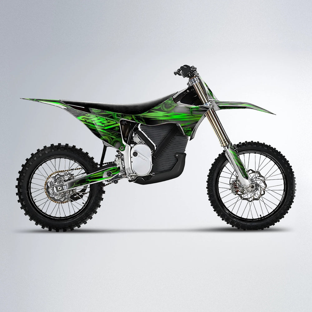 VIPER Stark Varg MX motocross graphics kit in Green