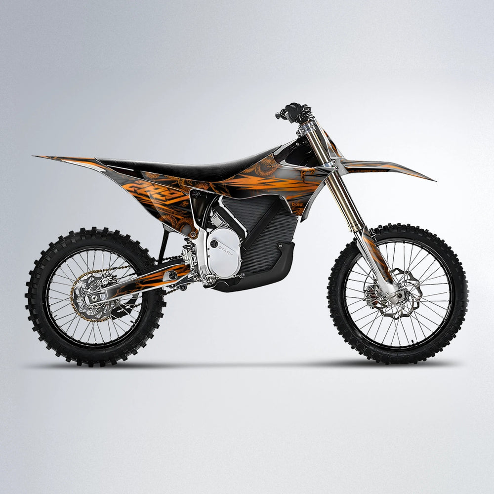 VIPER Stark Varg MX motocross graphics kit in Orange