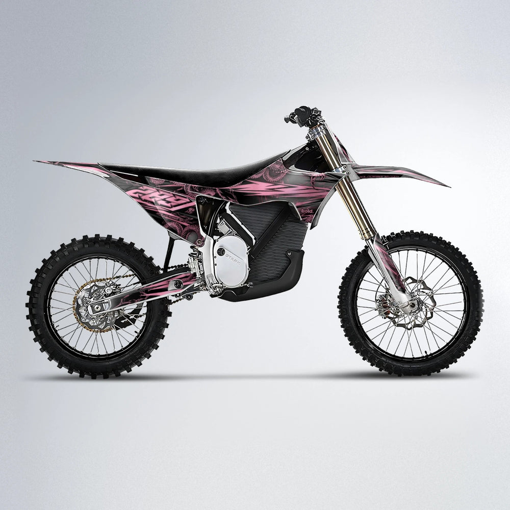 VIPER Stark Varg MX motocross graphics kit in Sakura Pink