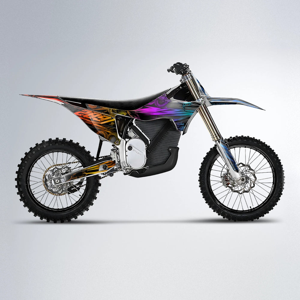 VIPER Stark Varg MX motocross graphics kit in Sunset Fade