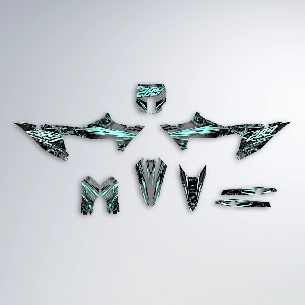VIPER Stark Varg SM graphics kit parts layout in Mint