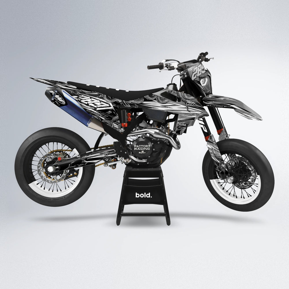 VIPER supermoto graphics kit in White