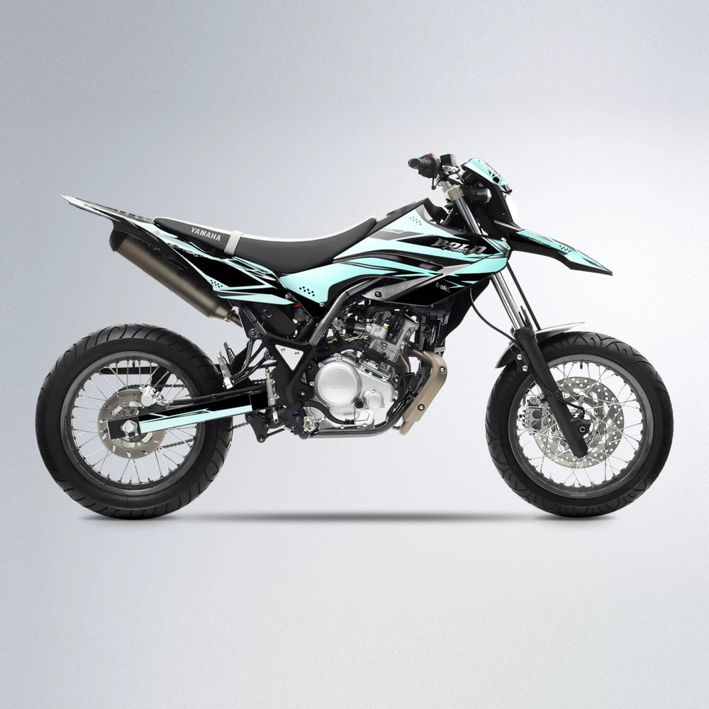 VISIONARY Yamaha WR 125X supermoto graphics kit in Mint