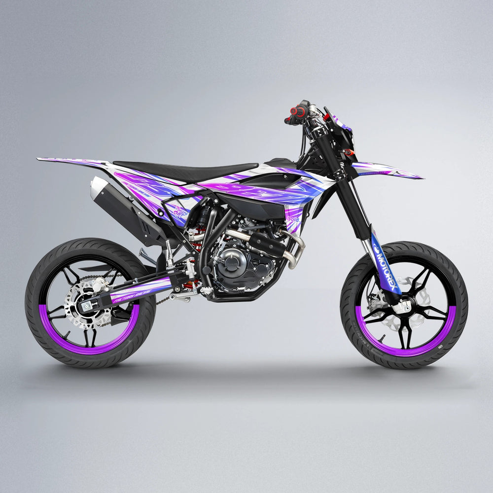 VITALY Beta supermoto graphics kit in Pink
