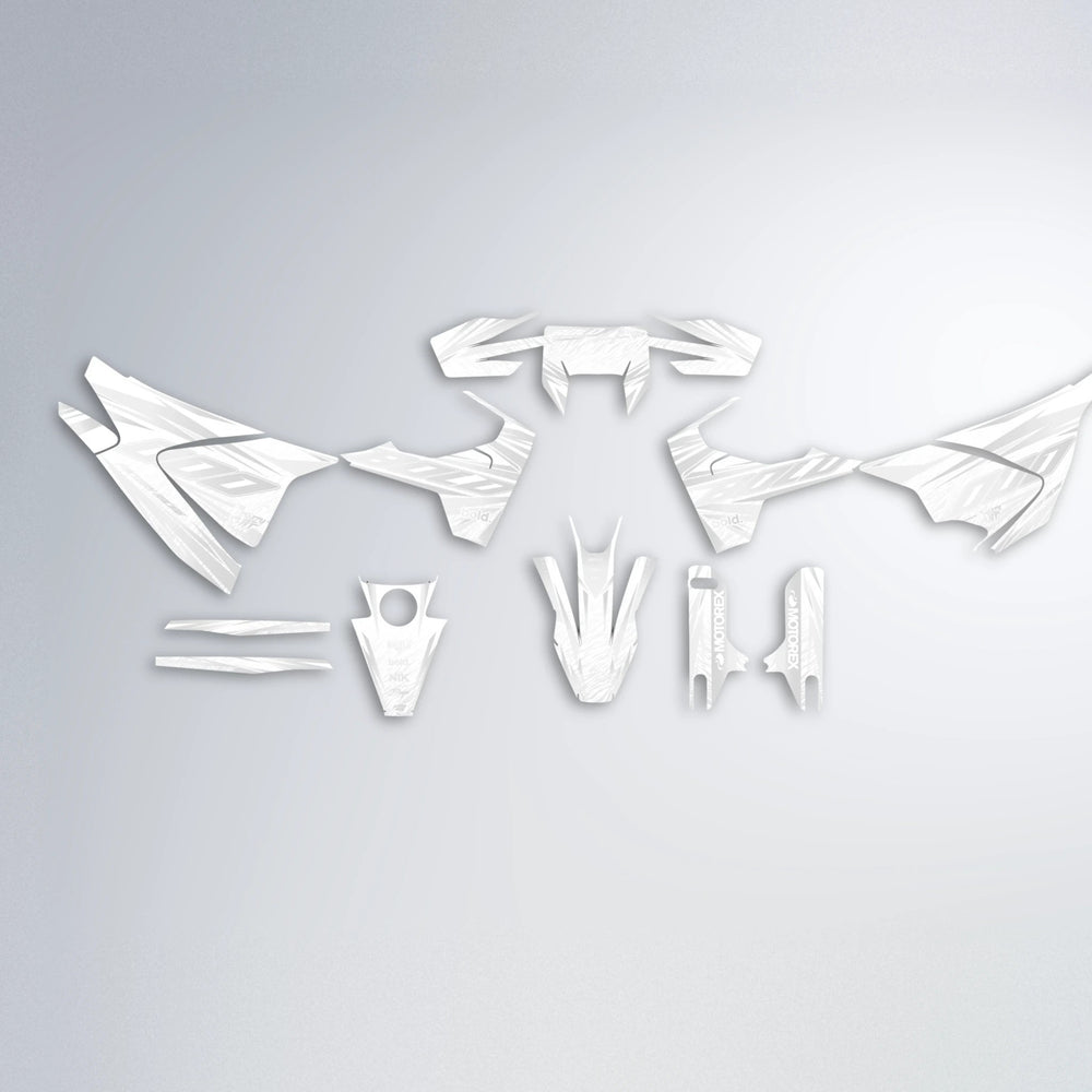 VITALY Husqvarna 701 graphics kit parts layout in White