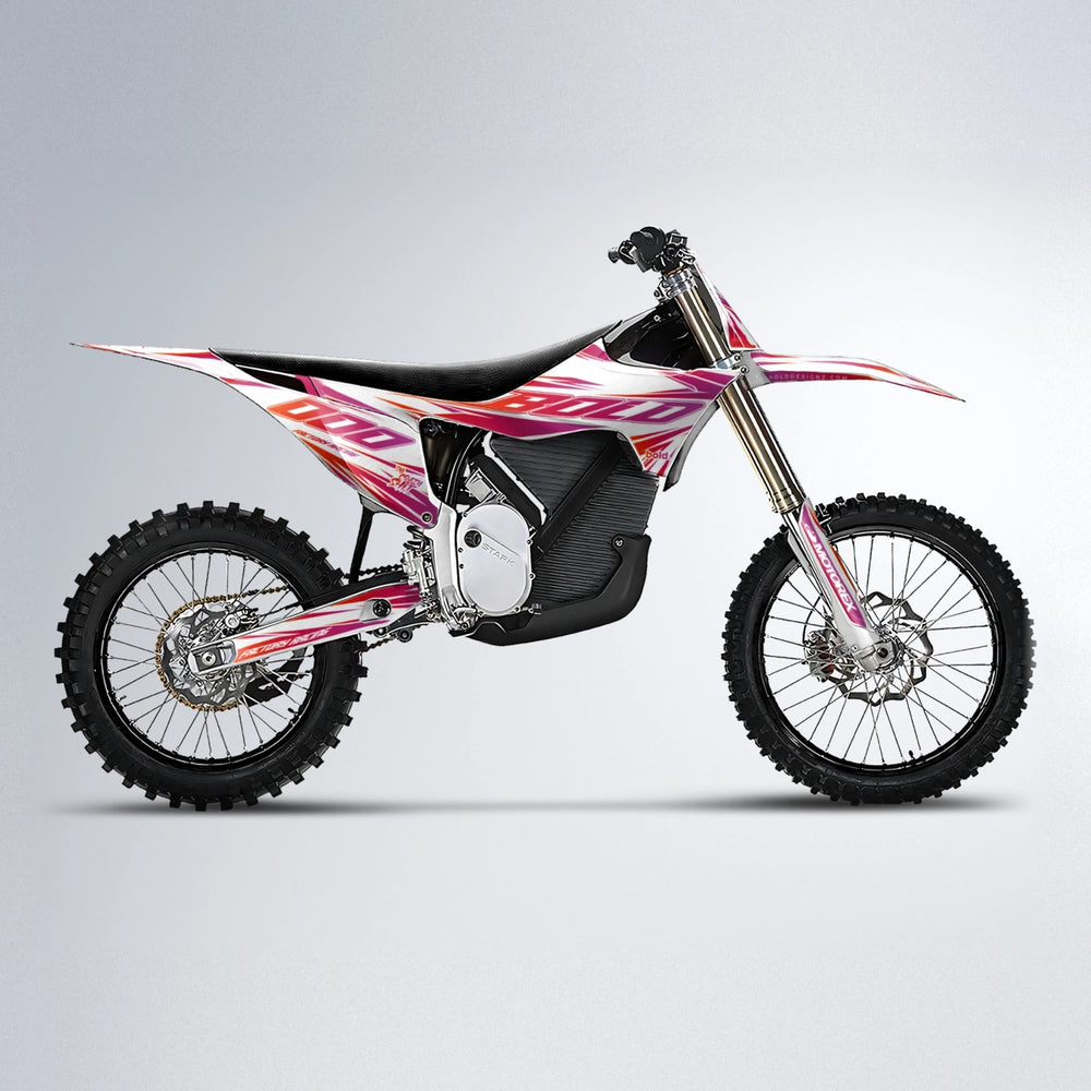 VITALY Stark Varg MX motocross graphics kit in Red