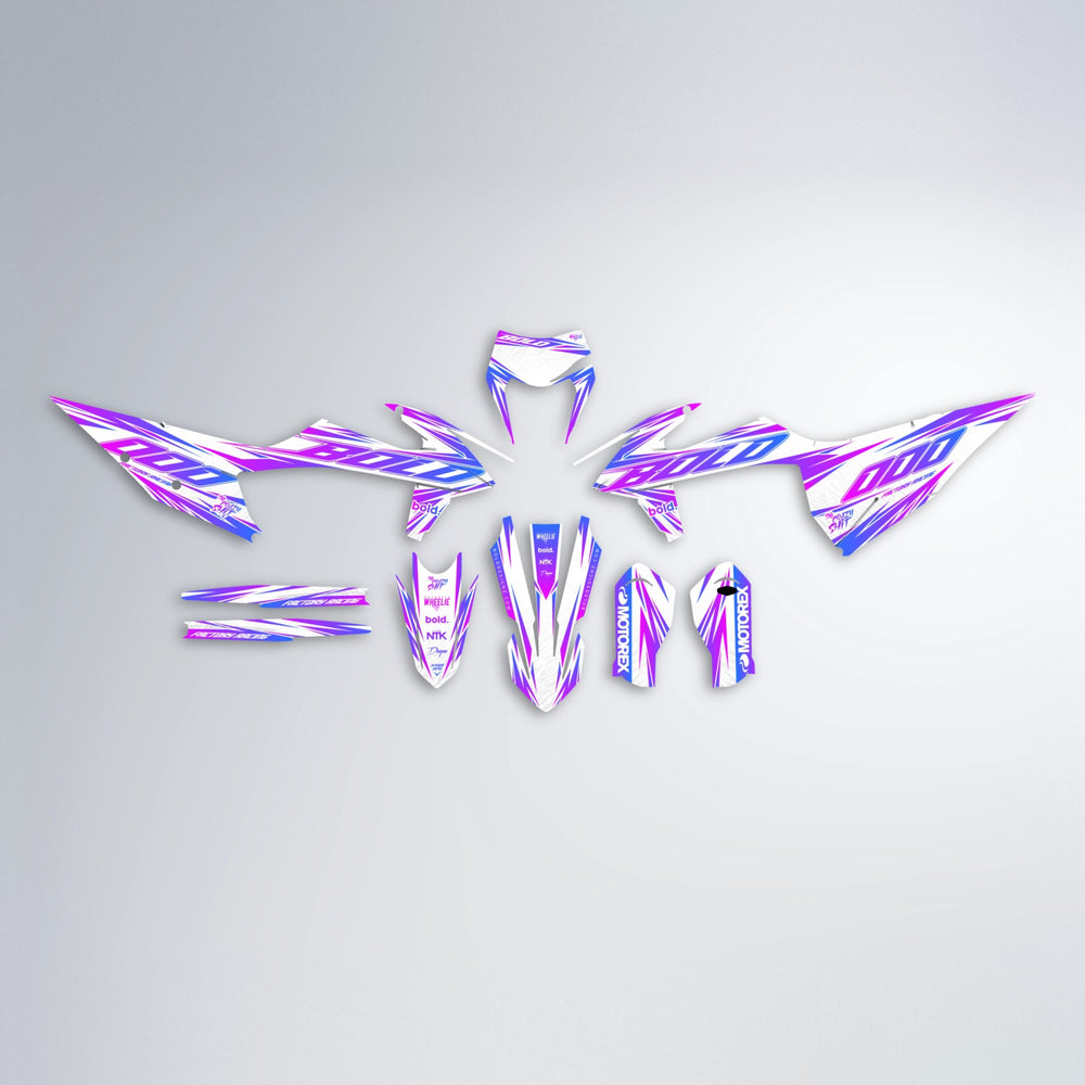 VITALY graphics kit parts layout in Purple