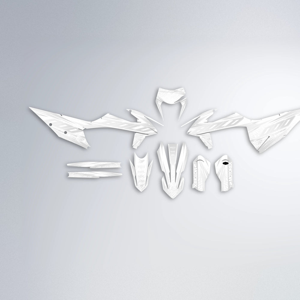 VITALY graphics kit parts layout in White