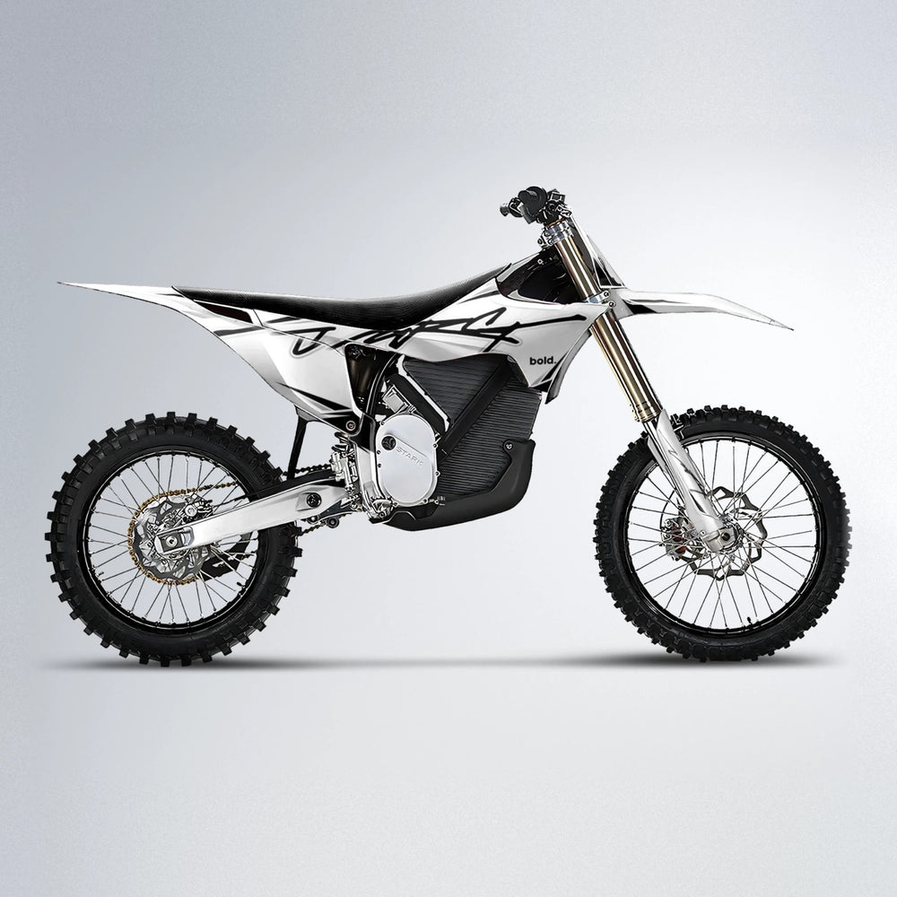 VOLTAGE Stark Varg MX motocross graphics kit in White