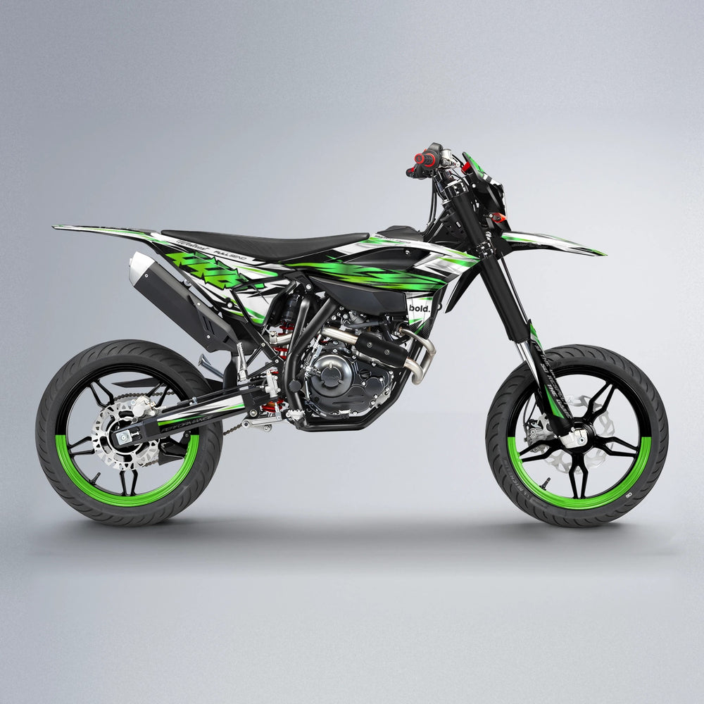 WESTCOAST Beta supermoto graphics kit in Green