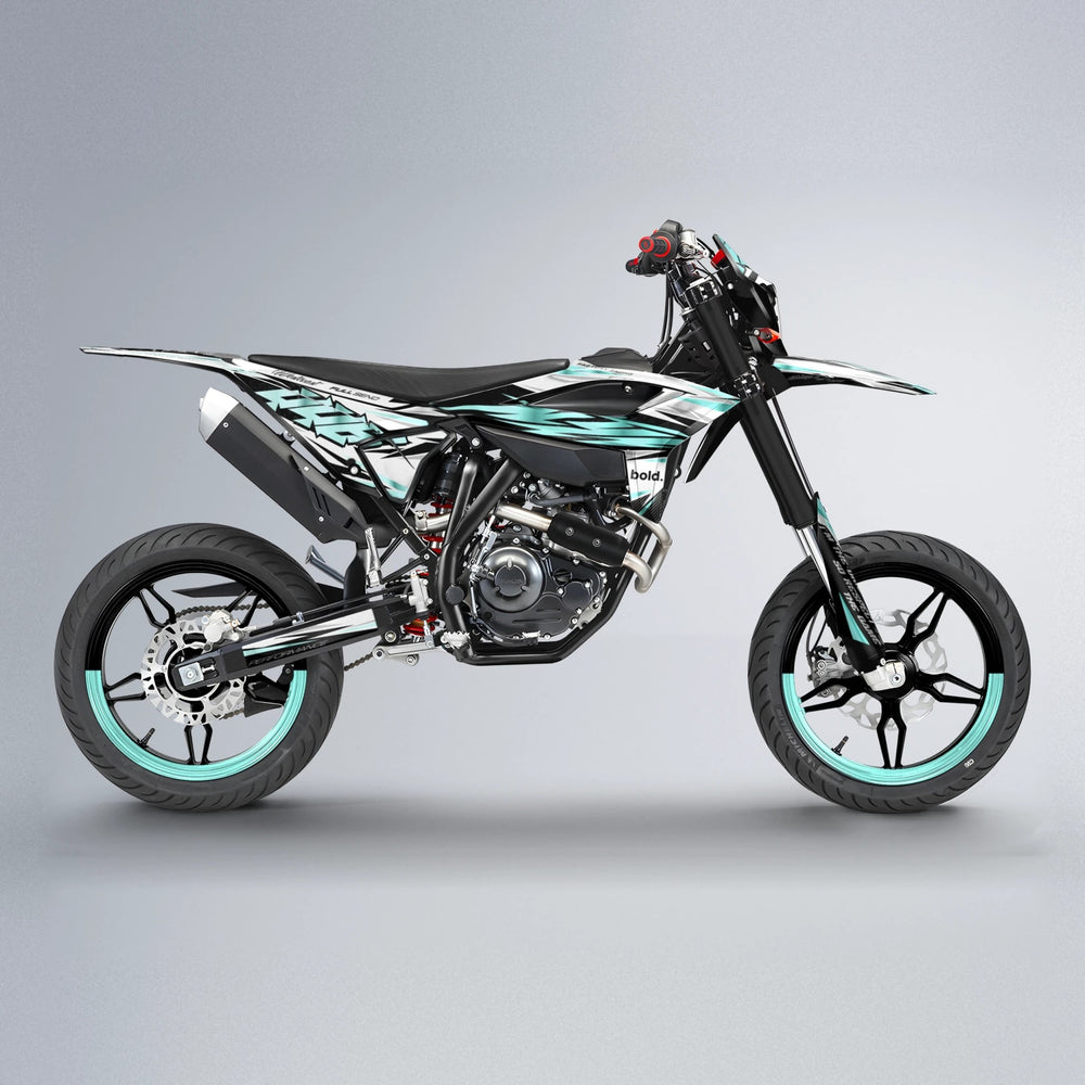 WESTCOAST Beta supermoto graphics kit in Mint
