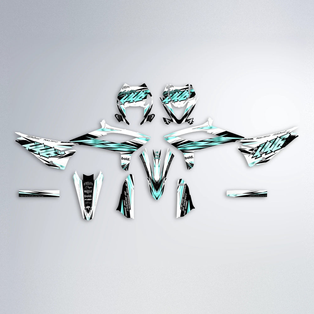 WESTCOAST Beta graphics kit parts layout in Mint