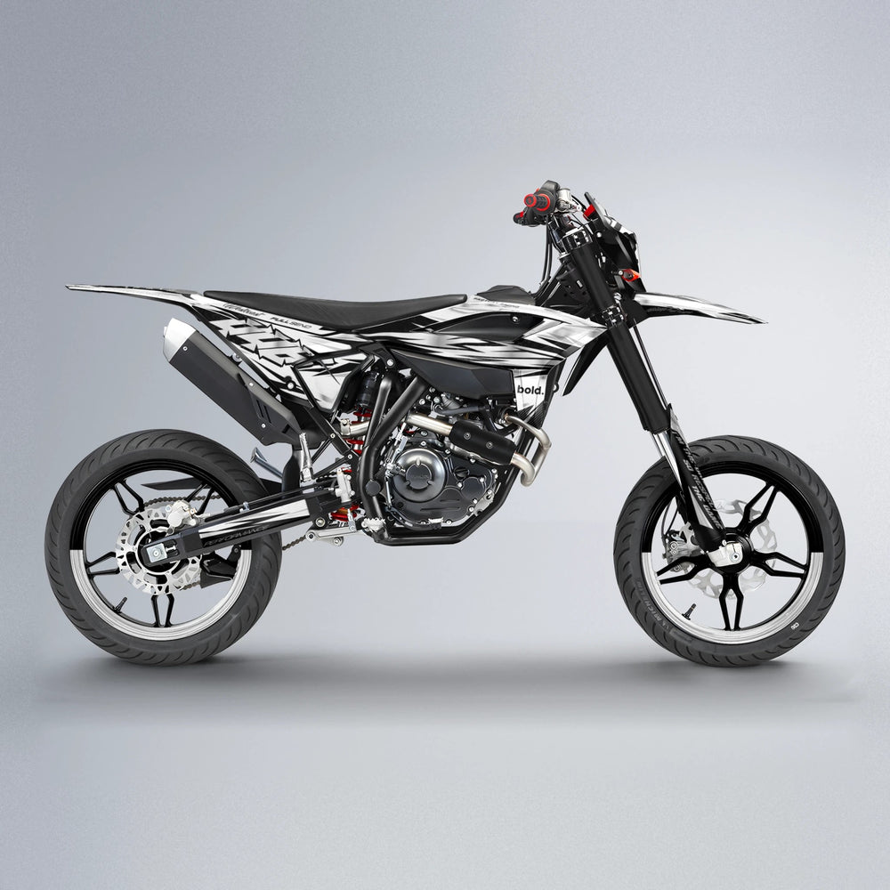 WESTCOAST Beta supermoto graphics kit in White