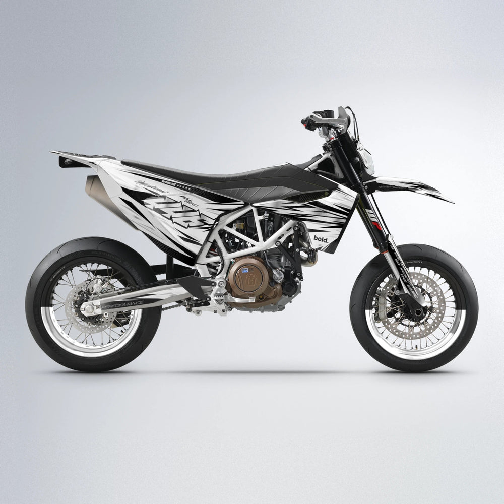 WESTCOAST Husqvarna 701 supermoto graphics kit in White