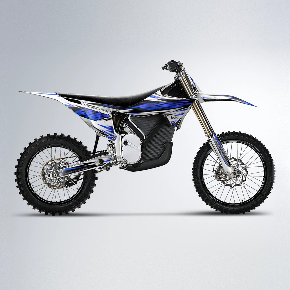 WESTCOAST Stark Varg MX motocross graphics kit in Blue