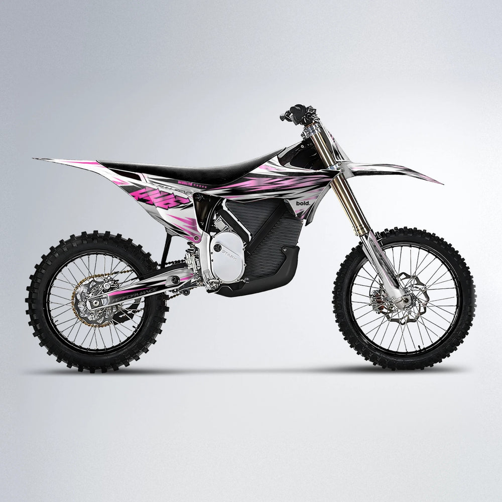 WESTCOAST Stark Varg MX motocross graphics kit in Flamingo