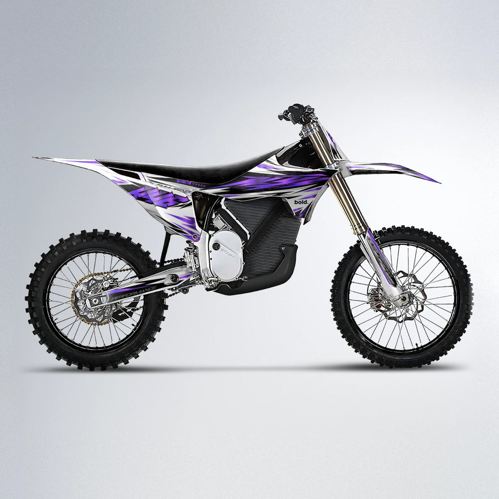 WESTCOAST Stark Varg MX motocross graphics kit in Purple