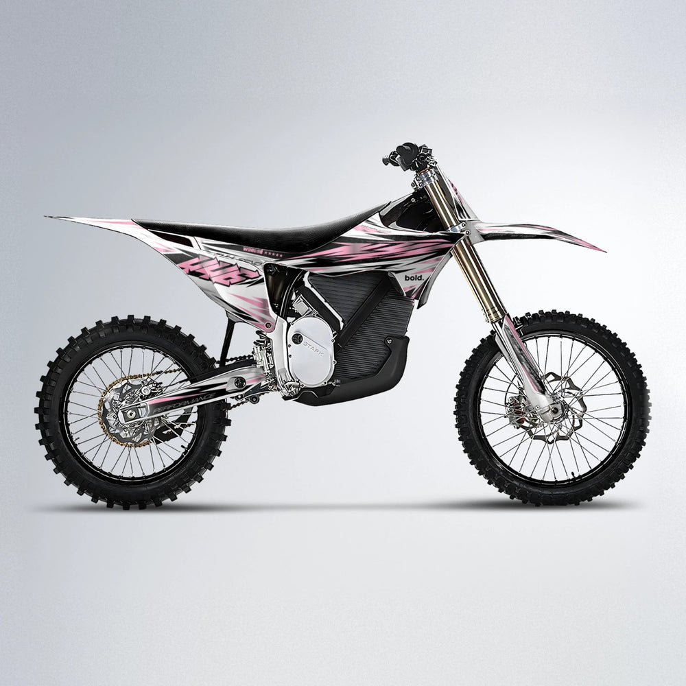 WESTCOAST Stark Varg MX motocross graphics kit in Sakura Pink